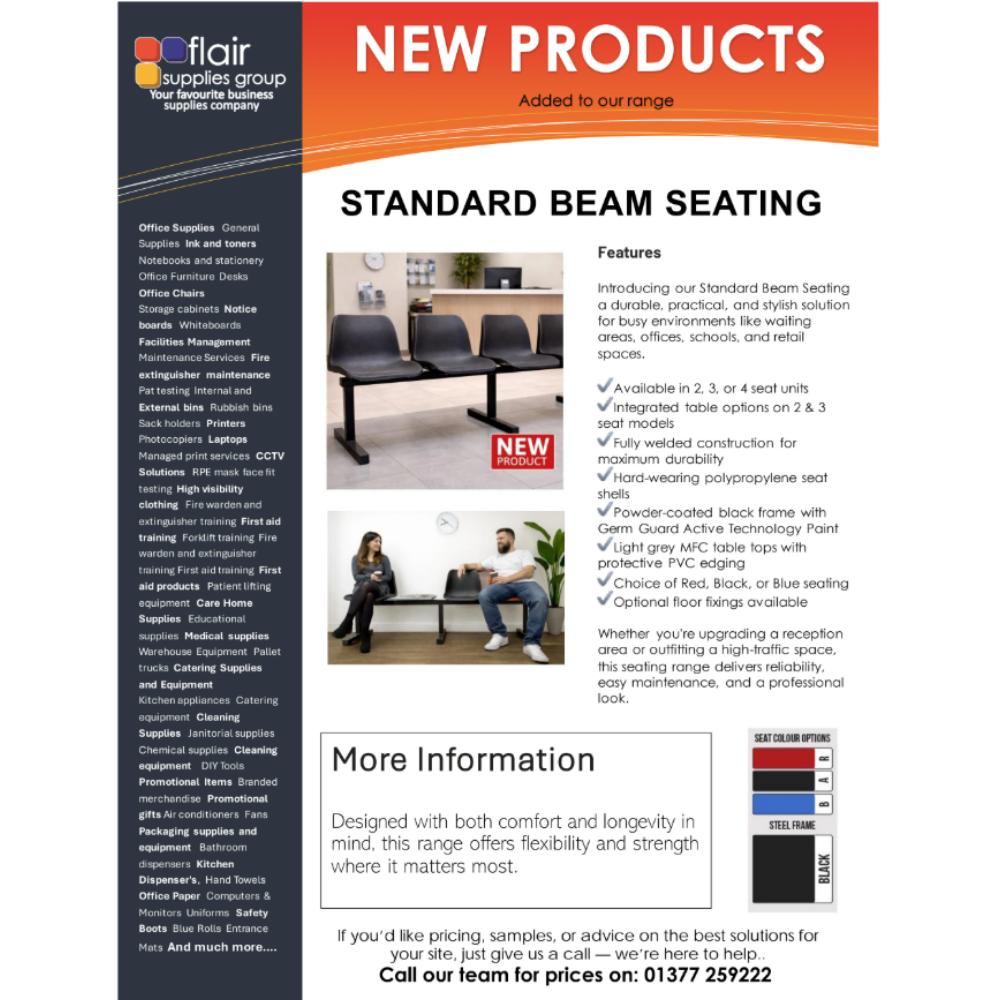 Beam Seating